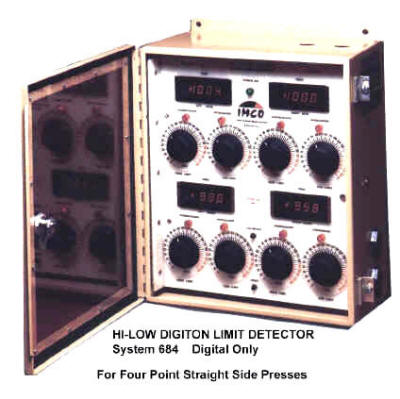 IMCO Tonnage Load Monitor Digital Four channel System 